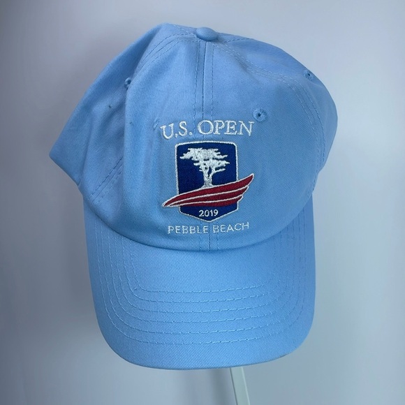 USGA Other - NWOT USGA MEMBER U.S. Open 2019 Pebble Beach Baseball Cap Hat Adjustable Blue